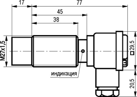 Габариты ISN ET7A-31P-15-LZ